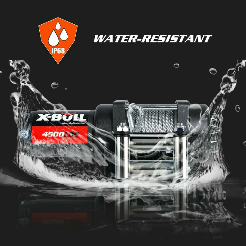 X-BULL Electric Winch 4500LBS by salelink.co.nz