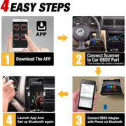 Vgate iCar Pro Bluetooth 4.0 OBD2 Code Scanner ELM327 V2.2 Diagnostic Scanner by salelink.co.nz
