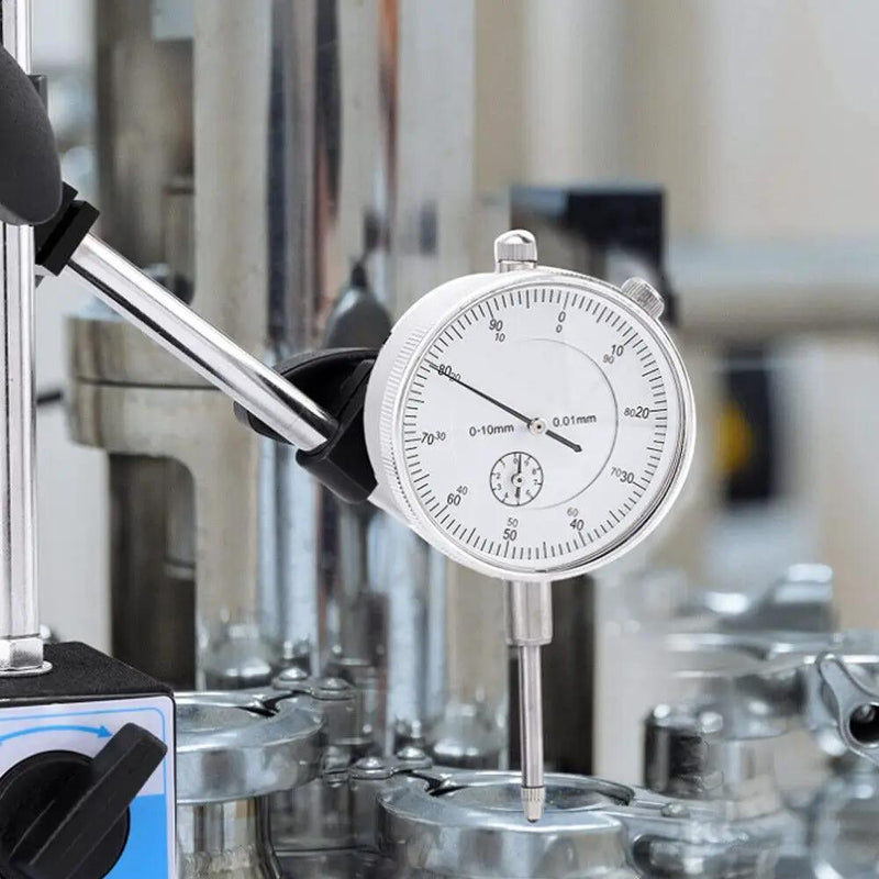 Dial Indicator Gauge Magnetic Base 0-10mm 60KG 22 Indicator Point Set by salelink.co.nz