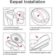 Replacement Ear Pads for Beats Solo 2 3 Headphone Earpads by salelink.co.nz