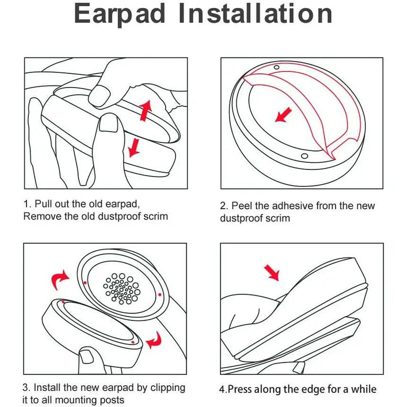Replacement Ear Pads for Beats Solo 2 3 Headphone Earpads by salelink.co.nz
