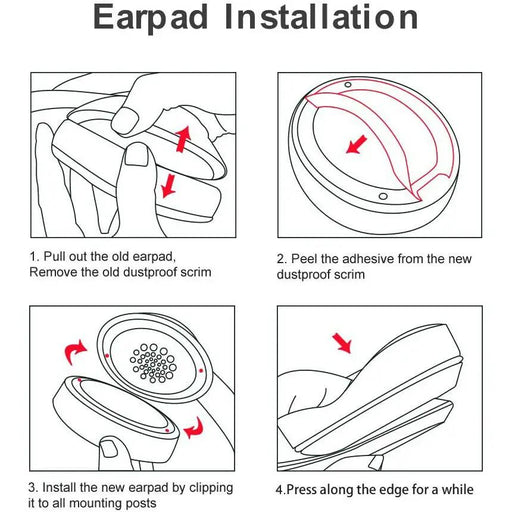Replacement Ear Pads for Beats Solo 2 3 Headphone Earpads by salelink.co.nz