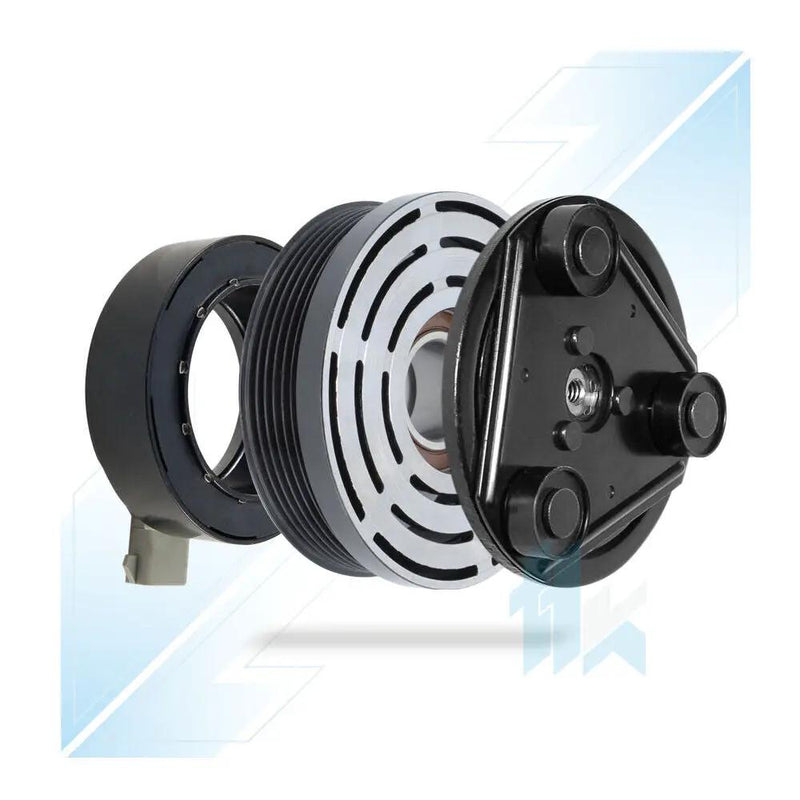AC ompressor Clutch Pulley for FORD MONDEO MK1 MK2 1.6 1.8 2.0 2.5d 1463935 6S4519D629AA 3705320 11BYU19D629AA 1447717 1448088 by JBH AUTO PARTS