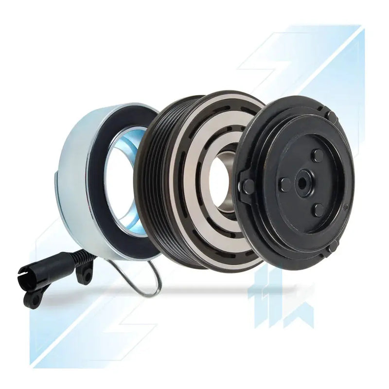 For Mini AC Compressor Clutch Mini Cooper & Cooper S 2002-2008 Mini R50 R52 R53 R56 64521171310 64526918122 1139014 351135601 by JBH AUTO PARTS
