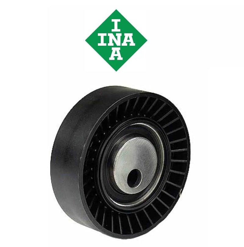 BMW Drive Belt Idler Pulley - INA 11287841228 E34 E36 E39 M50 M42 by JBH AUTO PARTS