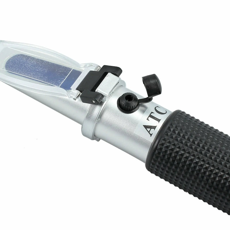 Brix Refractometer ATC 0-32% Specific Gravity Hydrometer For Homebrew Beer Wort by salelink.co.nz