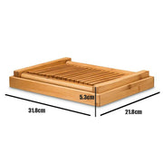 Bamboo Bread Slicer Loaf Cutting Board by salelink.co.nz