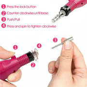 Nail Dryer Lamp Electric Nail Drill Set by salelink.co.nz