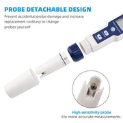 5 in 1 Pen Meter PH EC TDS Salinity Temp LCD Digital Water Quality Monitor Test by salelink.co.nz