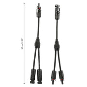 MC4 Y Branch Connectors Cable Solar Panel Cables Connector MC4 Cable Connector by salelink.co.nz