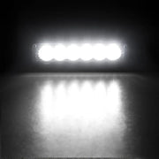 4x 6inch 30W LED Work Driving Light Bar Flood by salelink.co.nz