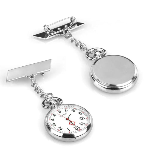 Silver Nurse Nursing Pendant Pocket Fob Brooch Watch by salelink.co.nz