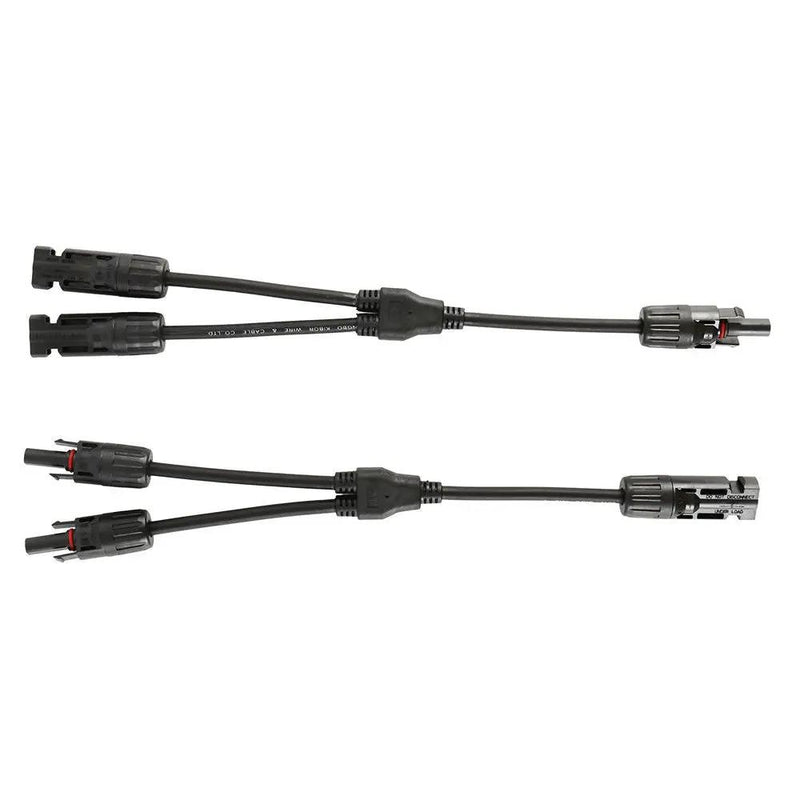 MC4 Y Branch Connectors Cable Solar Panel Cables Connector MC4 Cable Connector by salelink.co.nz