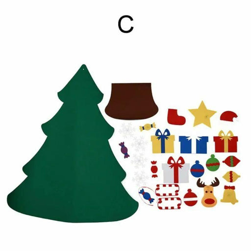 DIY Felt Christmas Tree Set by salelink.co.nz