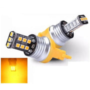 2 X T20 7440 7443 LED AMBER INDICATOR TURN SIGNAL CAR UTE 4WD LIGHT BULB GLOBE by salelink.co.nz
