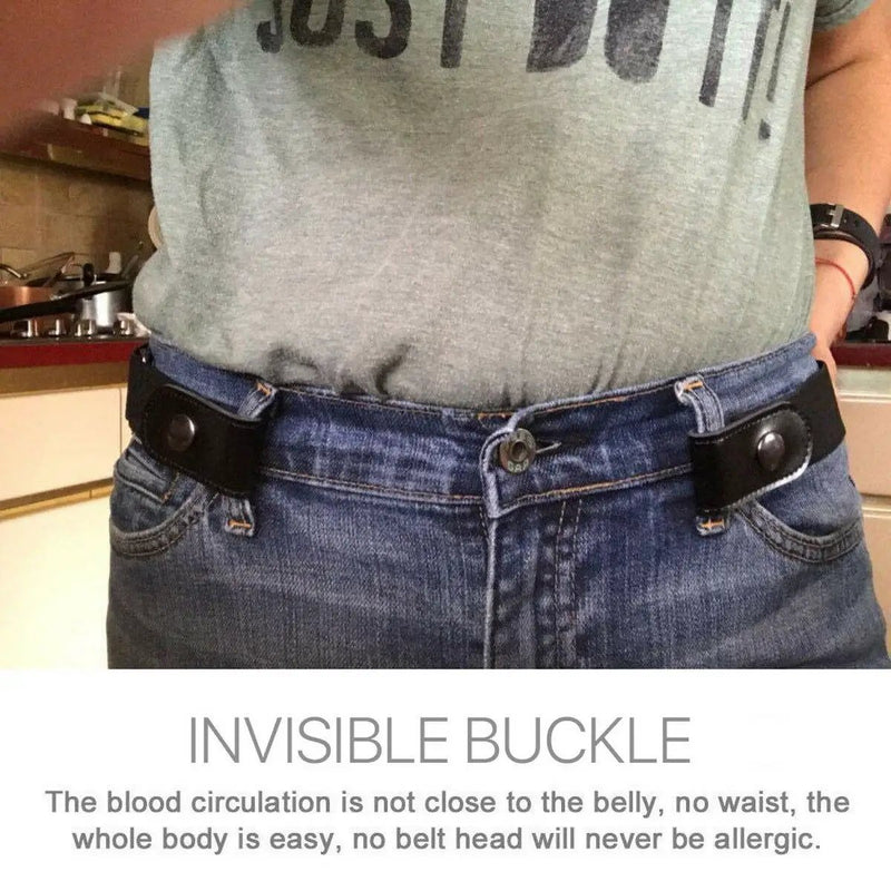 Buckle-free Elastic Comfortable Invisible Belt No Bulge Hassle by salelink.co.nz