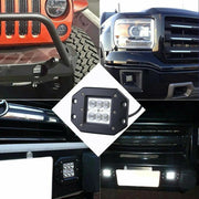2 x 4inch LED Work Light Bar Flood 12V 24V 5" Lamp by salelink.co.nz