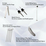 14pcs Cocktail Shaker Set by salelink.co.nz