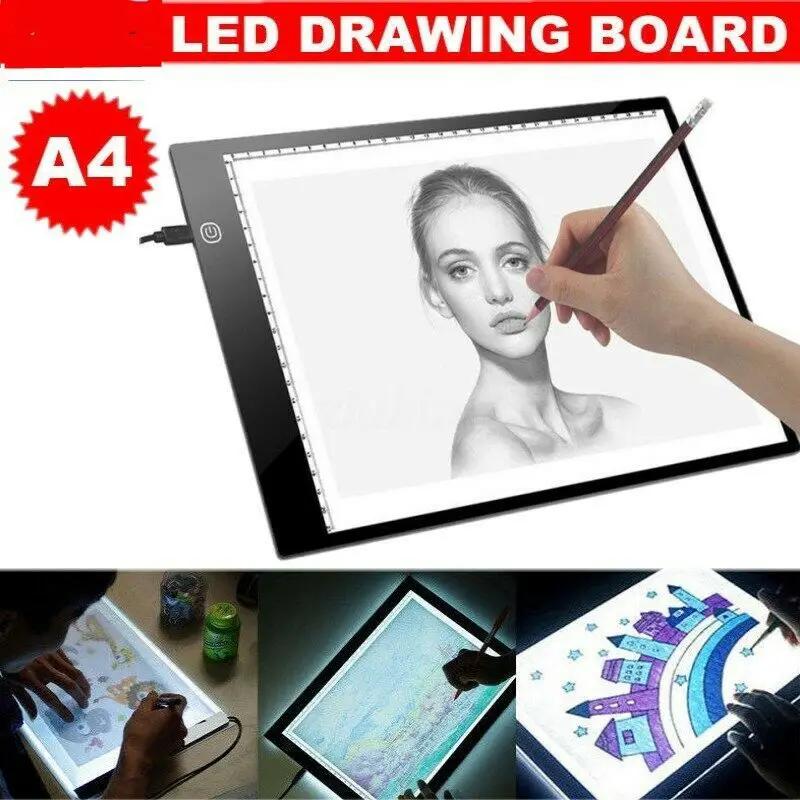 A4 LED Drawing Copy Board Light Box by salelink.co.nz