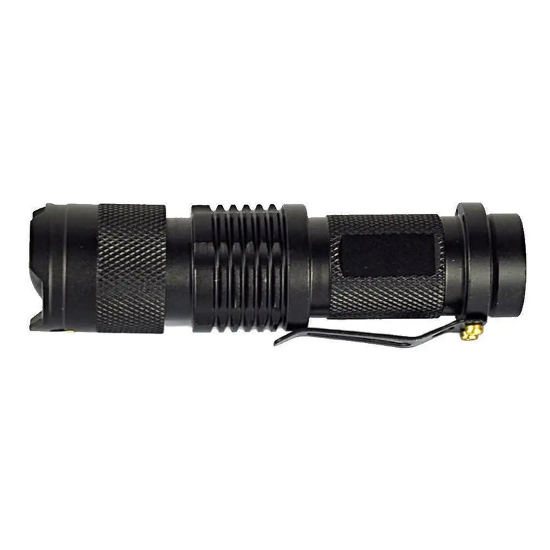 CREE Q5 LED Zoomable Focus Bright Flashlight Torch 220LM Light by salelink.co.nz