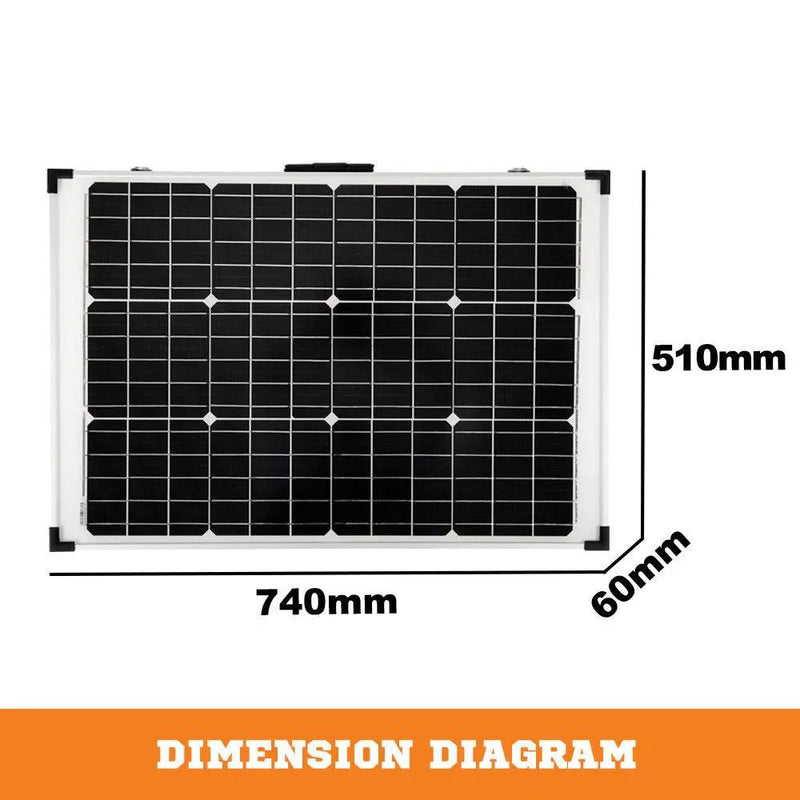 160W Folding Solar Panel+30A CONTROLLER+10M Cable by salelink.co.nz