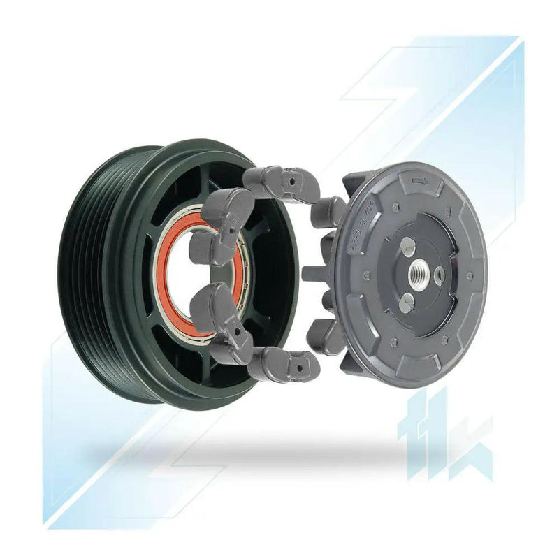 A/C Compressor Clutch Kit fits Mercedes E W211 CLS W219 ML W164 S W220 V6 V8 by JBH AUTO PARTS