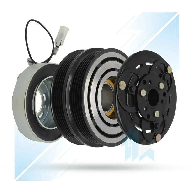 For VOLVO C30 C70 S40 V50 D4 D5 Ford Focus MK2 T5 AC A/C Compressor Clutch Pulley B5254T 36001118 30733821 30676311 5060120474 by JBH AUTO PARTS