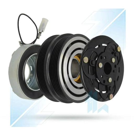 For VOLVO C30 C70 S40 V50 D4 D5 Ford Focus MK2 T5 AC A/C Compressor Clutch Pulley B5254T 36001118 30733821 30676311 5060120474 by JBH AUTO PARTS