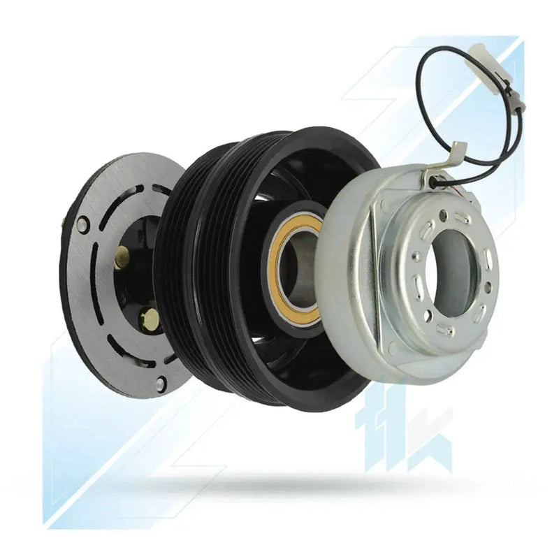 For VOLVO C30 C70 S40 V50 D4 D5 Ford Focus MK2 T5 AC A/C Compressor Clutch Pulley B5254T 36001118 30733821 30676311 5060120474 by JBH AUTO PARTS
