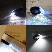 40X Magnifier Glass Jeweler Eye with 2 LED Lights by NZ Diver
