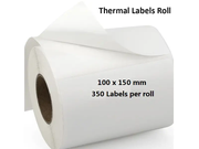 1 Rolls Premium 100x150mm Direct-thermal labels 350pcs/roll Self Adhesive Labels by dealonline.co.nz