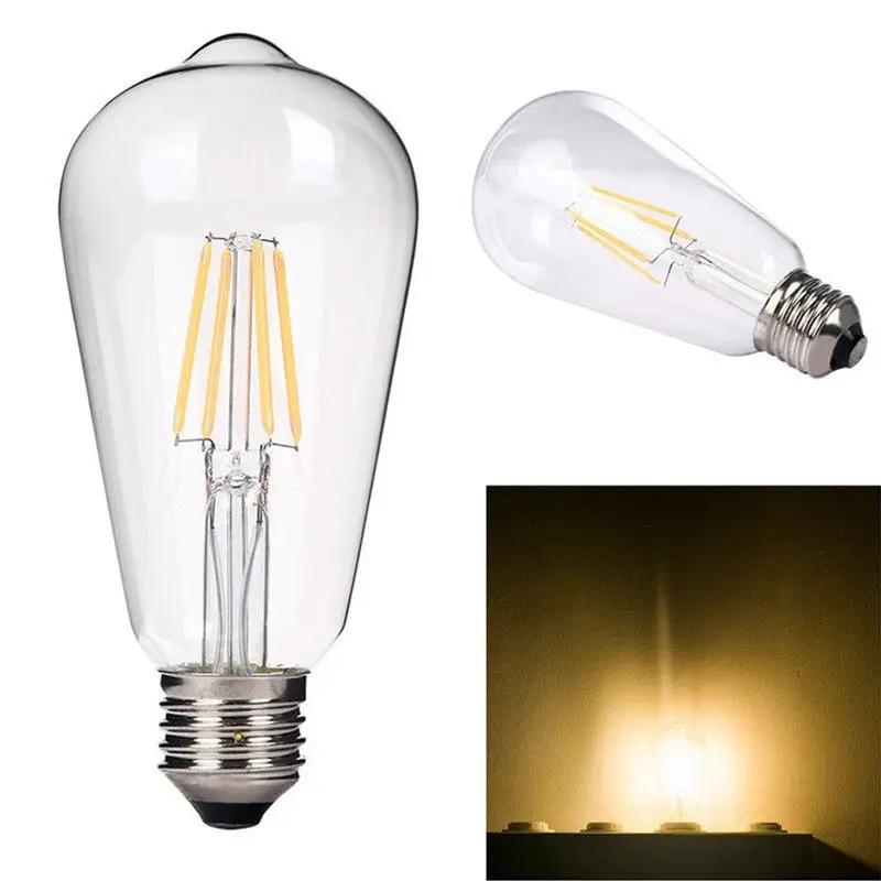 E27 LED Bulb 4W Glass by salelink.co.nz