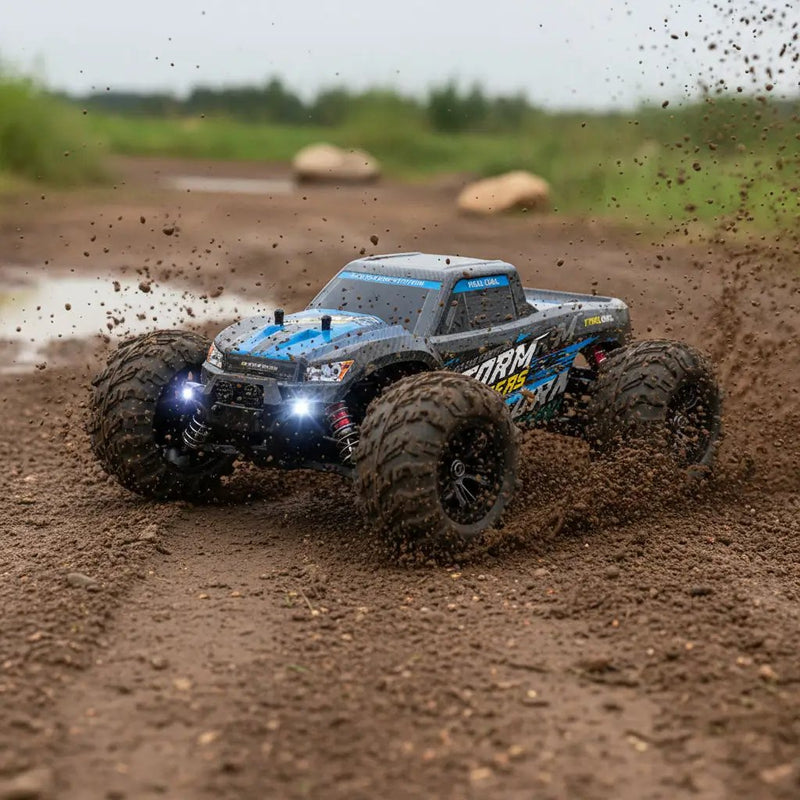 36km/H All Terrains 4WD Electric High Speed RC Truck Off-Road 1:16 Best Toy Gift by dealonline.co.nz