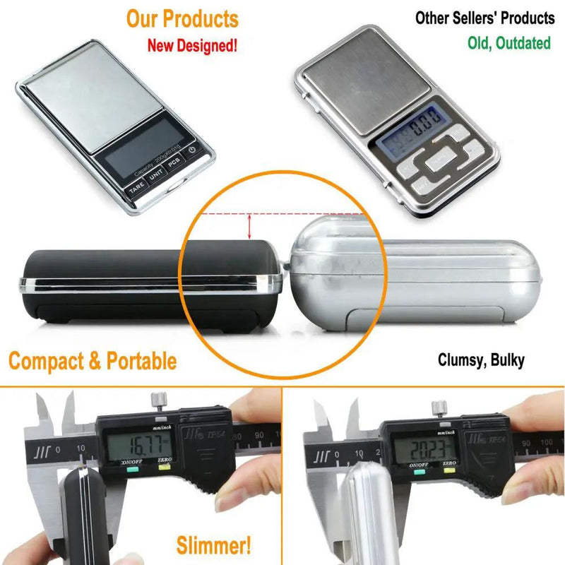 200g 0.01g Weight Jewellery Electronic Pocket Scale by salelink.co.nz