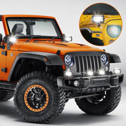 2X 5inch LED Work Driving Light Bar Flood Beam Offroad Boat Truck 12V 24V by salelink.co.nz