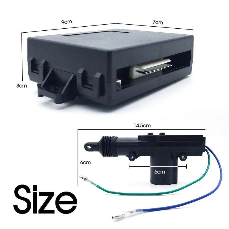 Remote Auto Car Control Keyless Entry Central Door Lock Locks Locking Kit System by salelink.co.nz