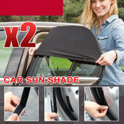 2x Universal Sun Shades Rear Side Seat Car Window Socks Protection by salelink.co.nz