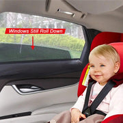 2x Universal Sun Shades Rear Side Seat Car Window Socks Protection by salelink.co.nz