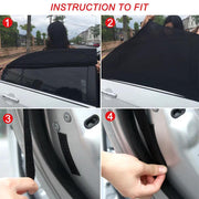 2x Universal Sun Shades Rear Side Seat Car Window Socks Protection by salelink.co.nz