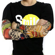 Pack of 6 Arm Sleeve Stretch Costume Fake Tattoo Stocking by salelink.co.nz