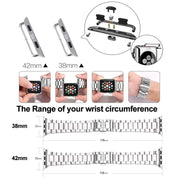 Black Bracelet Strap Apple Watch Band 42mm(Series 10) 41mm 40mm 38mm by salelink.co.nz
