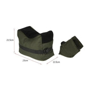 Shooting Range Sand Bag Set Rifle Bench Rest Stand Front Rear Bag Hunting by salelink.co.nz