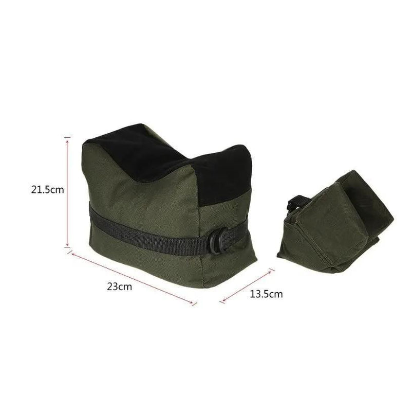 Shooting Range Sand Bag Set Rifle Bench Rest Stand Front Rear Bag Hunting by salelink.co.nz