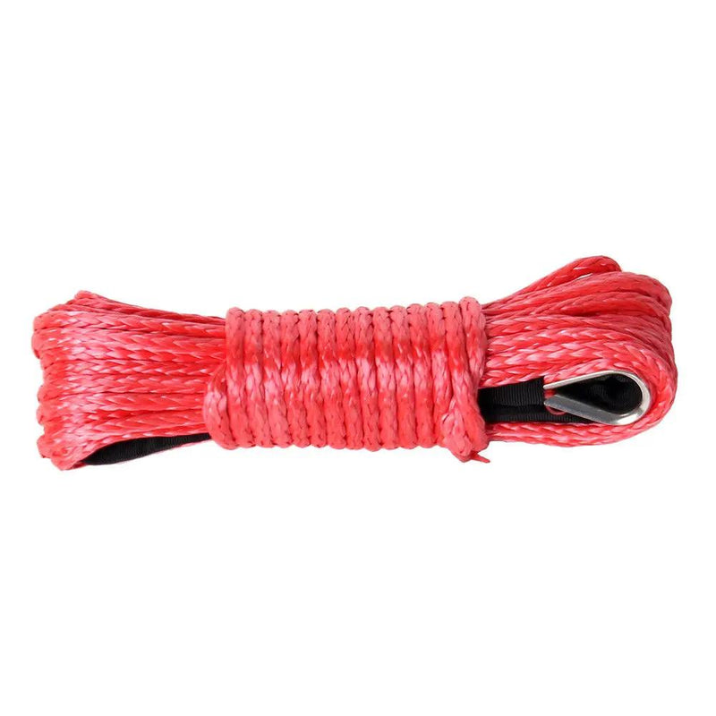 15M Synthetic Winch Line Cable Rope by salelink.co.nz