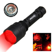 Tactical Red Flashlight Hunting Torch Light Camping Lamp Scope by salelink.co.nz