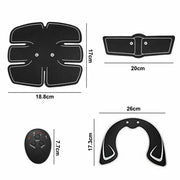 EMS Muscle Stimulator Training Gear ABS Ultimate Hip Trainer Body Exercise by salelink.co.nz