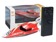 Remote Control Racing Boat - RED by dealonline.co.nz