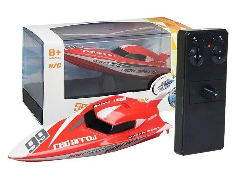 Remote Control Racing Boat - RED by dealonline.co.nz