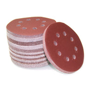 100pcs 125mm 5" Sanding Discs 60 80 100 120 240 Mixed Grit Orbital Sander Pads by salelink.co.nz
