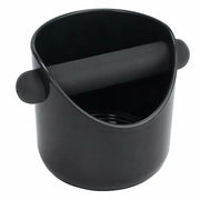 Coffee Knock Box Espresso Grinds Waste Container Tamper Bin Black by salelink.co.nz